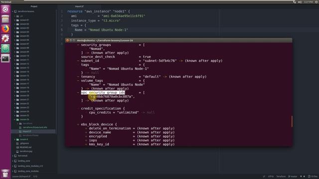 33-Terraform - Как управлять ресурсами созданными вручную - terraform import смотреть онлайн