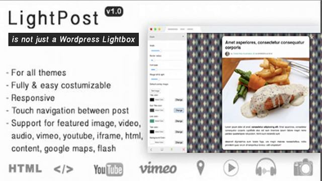 LightPost Wordpress - Lightbox for Wordpress Post | Codecanyon Scripts and Snippets смотреть онлайн