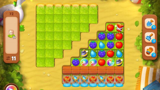 Let's Play - Gardenscapes (Level 71 - 75) смотреть онлайн