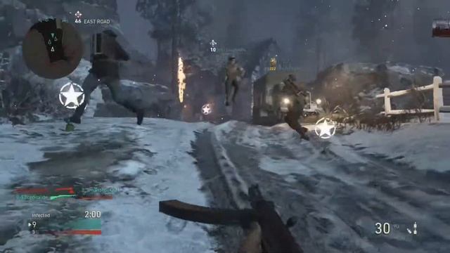 TRUST CIRCLE OF DEATH - Call of Duty WWII Infected Funny Moments (Attack of the Undead Gameplay) смотреть онлайн