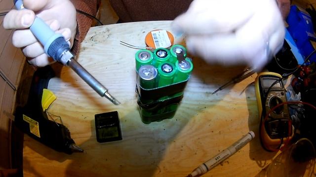 how to make a 24v 6s cordless drill battery upgrade with lithium cells 18650