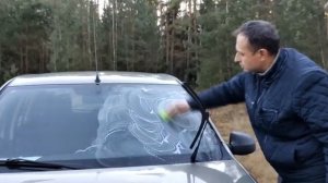 ПОСЛЕ ЭТОГО ЛОБОВОЕ СТЕКЛО БУДЕТ ИДЕАЛЬНО ПРОЗРАЧНЫМ