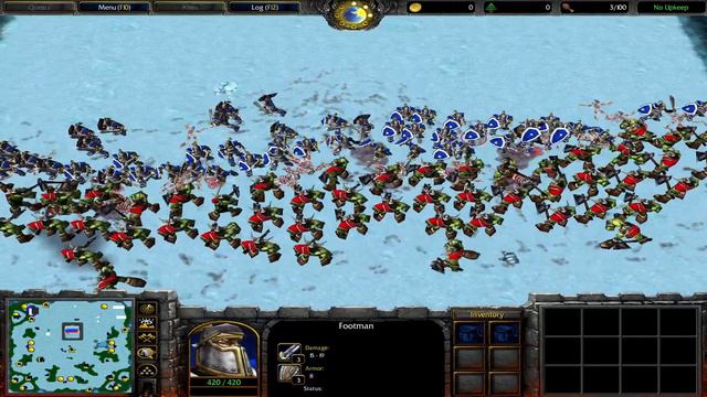 Warcraft 3 grunt vs footman смотреть онлайн