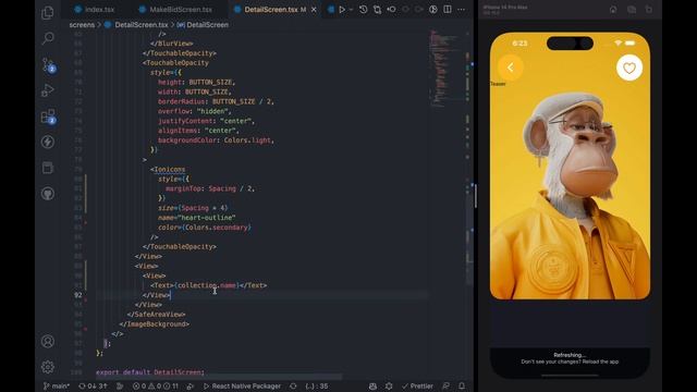 ? NFT App UI - React Native - Speed Code смотреть онлайн