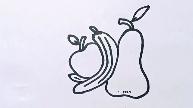 КАК НАРИСОВАТЬ ФРУКТЫ смотреть онлайн