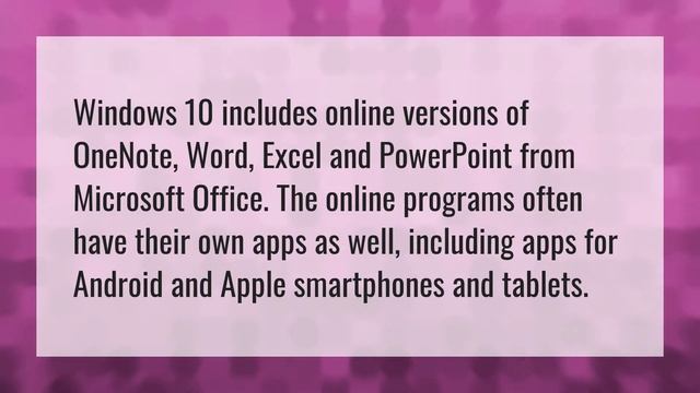 Does Windows 10 include Microsoft Word? смотреть онлайн