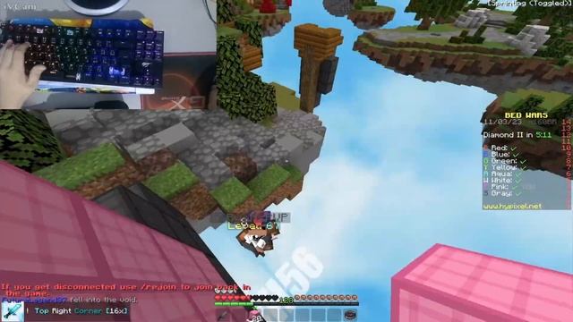 Bedwars ASMR Keyboard & Mouse Sounds | Hypixel Bedwars смотреть онлайн