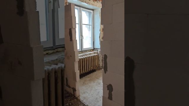 2 авторский надзор на Проспекте мира. Завершаем разметку стен