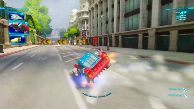 Cars 2 The Video Game | Daredevil Lightning - Battle Race (Going Ballistic) | Hyde Tour 8 Laps смотреть онлайн
