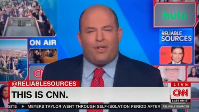 Brian Stelter Slams CNN Critics смотреть онлайн