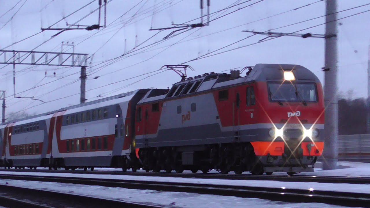 Поезд№050 Москва Самара и ЭД4М 0293 смотреть онлайн