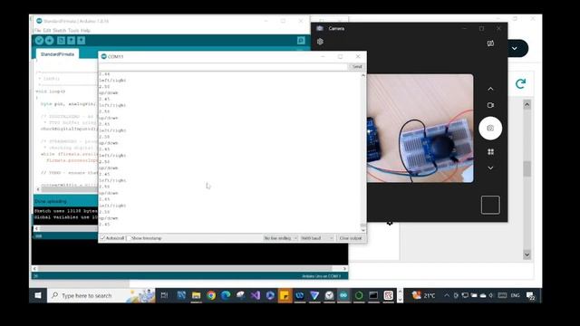 Python stores the analog input of a device connected to Arduino. смотреть онлайн