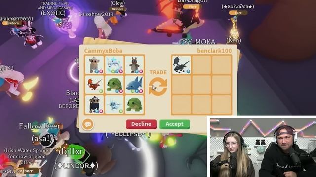 Cammy’s Mega Shadow Dragon Mission is back!! Roblox Adopt Me! ?? смотреть онлайн