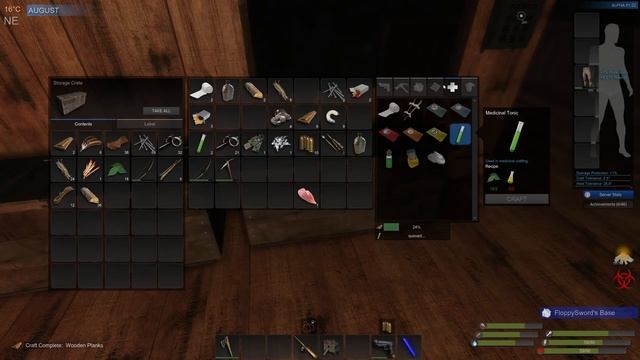 Day THREE In This Hardcore Base Building Survival Game. смотреть онлайн