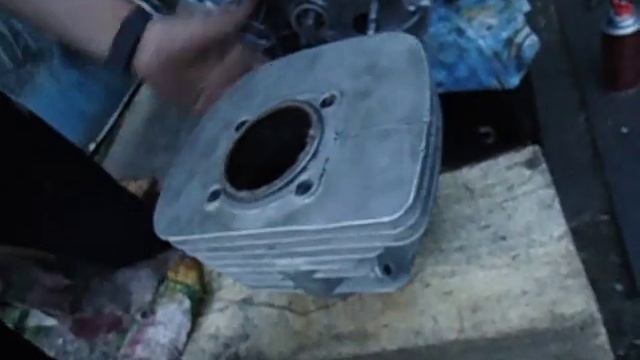 Подготовка цилиндра ИЖ Юпитер 4 смотреть онлайн