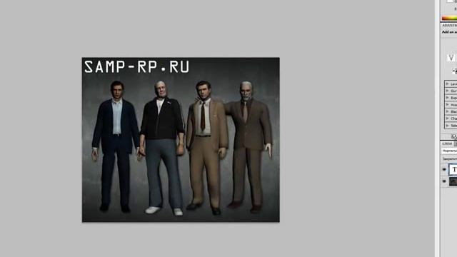 Обводка вокруг текста в фотошоп! смотреть онлайн