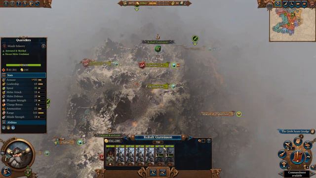 Унгрим. Карак Кадрин. (Легенда.) ч.1 Total War: Warhammer 3. смотреть онлайн