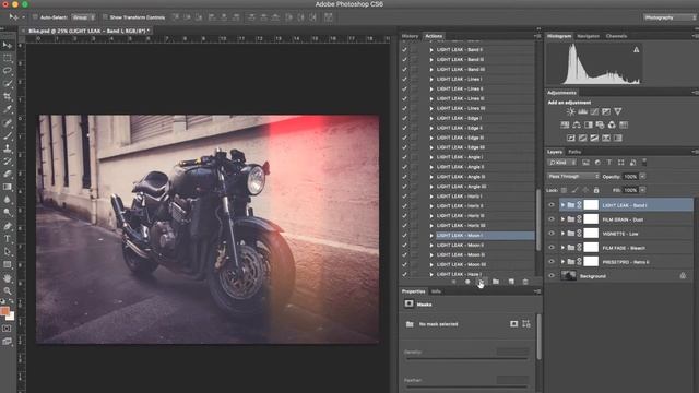 Vintage Photoshop Actions "Retro Flow" - Presetpro.com смотреть онлайн