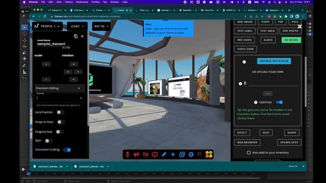 Імпорт та Експорт 3D моделі з Gravity Sketch VR в Blender та FrameVR 3 смотреть онлайн