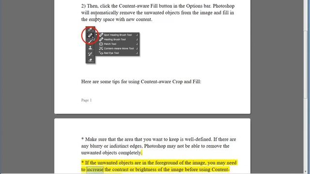 Use Content-aware Crop and Fill in Adobe Photoshop смотреть онлайн