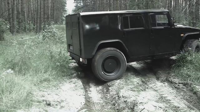 ГАЗ Тигр лесоповал, тест драйв 2017 внедорожник, бездорожье, лес, деревня смотреть онлайн