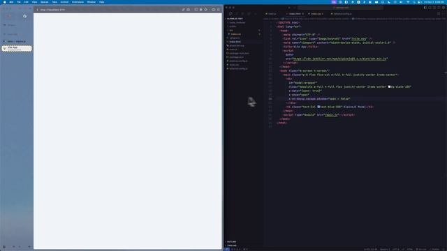 Build With Me || Code & LoFi || Build a Modal with AlpineJS, Vite, and TailwindCSS смотреть онлайн