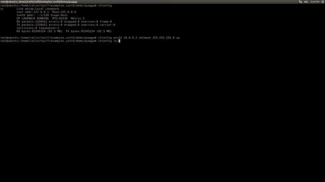 ConfD Integration with Quagga Demo смотреть онлайн