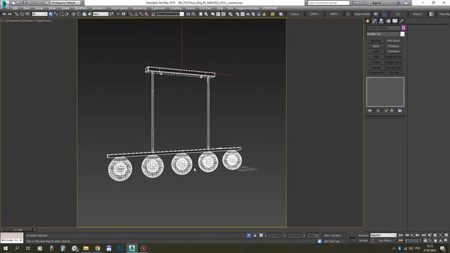 Подвесной светильник Freya Zing. 3ddd