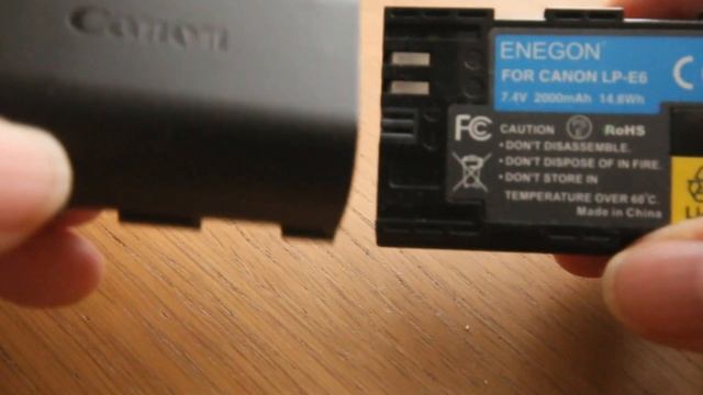 Canon Camera Battery LP-E6 by Enegon 2 Years Later Working Fine смотреть онлайн