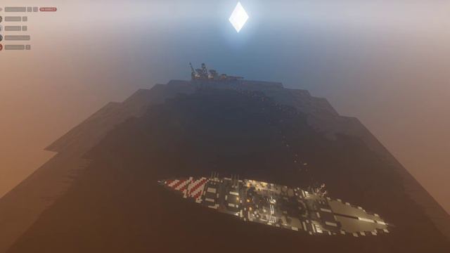 Minecraft CCnet | Movecraft Battle , TSS Roma VS IJN Yamato | Shaders смотреть онлайн