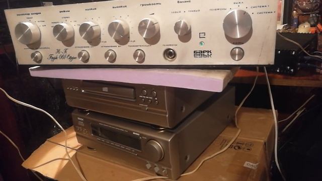 Hi-Fi БАРК-001-стерео.БРИГ версия 2 на экспорт.Soviet HighEnd Amp BARK BRIG