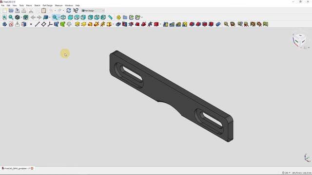 FreeCAD 0.19 - Basic Course - Part 1 - Your start with FreeCAD (EN) смотреть онлайн