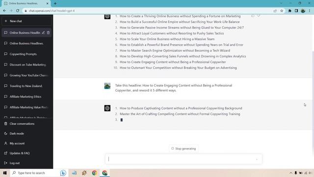 Best ChatGPT 4 Prompt For Copywriting (Headline Formulas Copywriting) смотреть онлайн