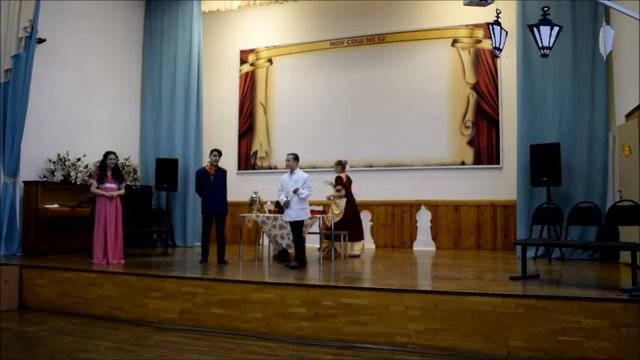 Спектакль к 8 марта для учителей от учеников 7х классов