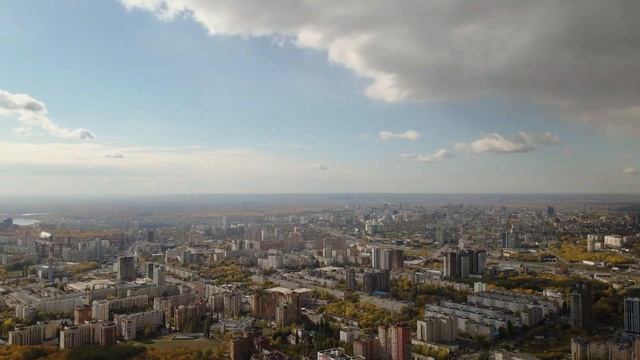 Уфа с квадрокоптера // Сентябрь 2021 // Зелёная роща смотреть онлайн