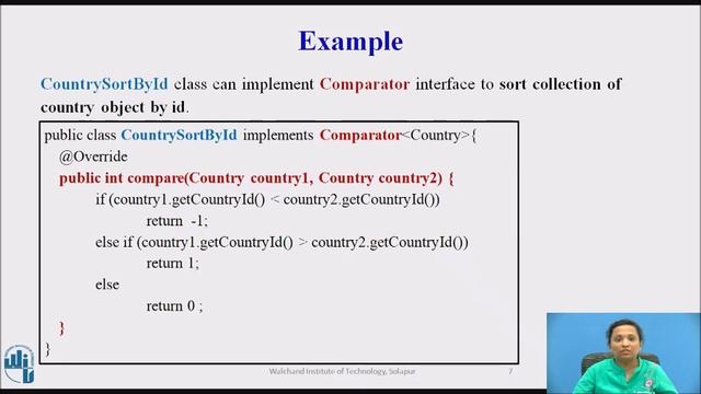 Java: Comparator Interface смотреть онлайн