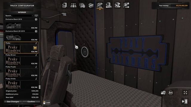 ETS2 1.45 Mod | Renault T-Range Peaky Blinders Interior Peaky Bundle| Euro Truck Simulator2. смотреть онлайн