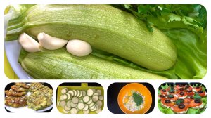 Кабачки рецепты | 4 вкусных рецепта из кабачков | кабачки что приготовить | рецепты просто