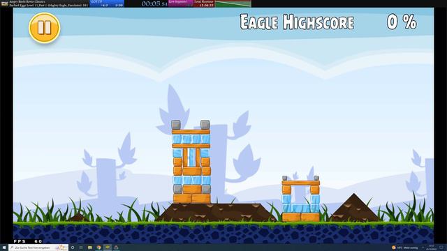 Angry Birds 2009 Speedrun (Poached Eggs, Level 11, Part 1, Mighty Eagle) in 00:00:09,167 смотреть онлайн