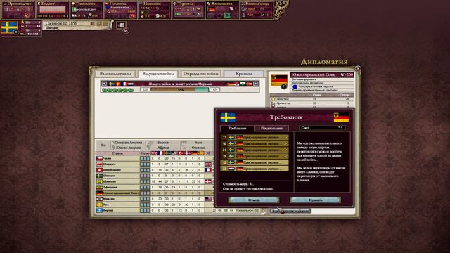 Victoria 2 New Times Lines за Швецию #6 Дела турецкие смотреть онлайн