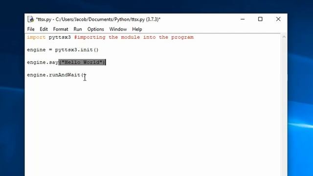 How to use Text-To-Speech in Python смотреть онлайн