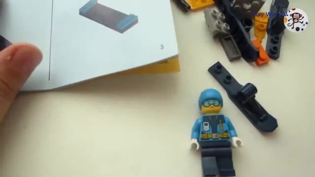 lego city 60190 лего сити 60190 снегоход смотреть онлайн