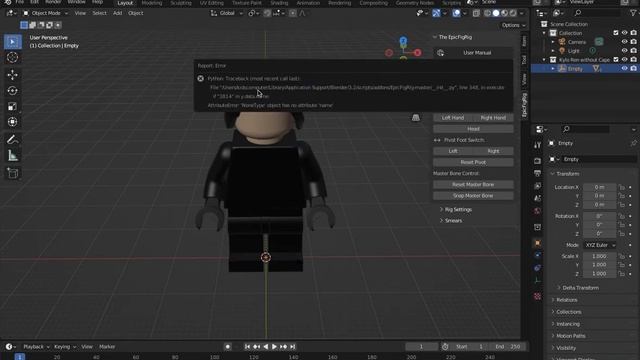 how to import lego 3D mecabricks models into blender (and a little animation) смотреть онлайн
