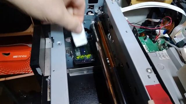 DTG printer 1400/1390 repair No. 5 (part 2) смотреть онлайн