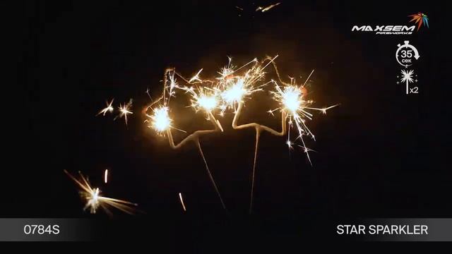 Бенгальские огни STAR SPARKLER 0784S Maxsem смотреть онлайн