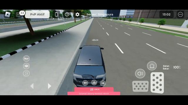Roblox-Car Driving Indonesia Gameplay on Infinix Note 10 Pro NFC смотреть онлайн