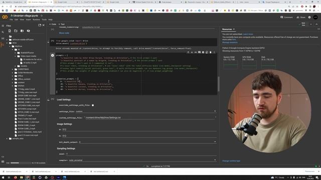 AI Animations with Stable Diffusion Deforum! Basic Tutorial смотреть онлайн