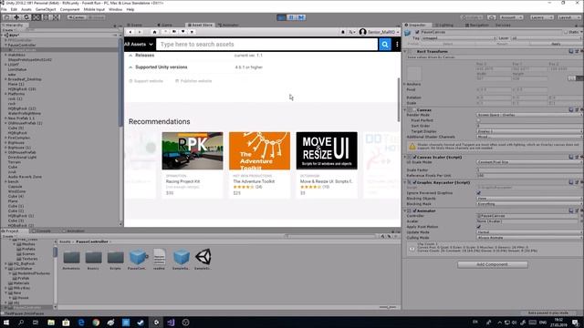 Уроки Unity3D #15 Пауза смотреть онлайн