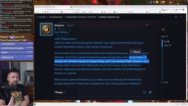 What Dragon Racing In Kalimdor REALLY Means, Wrath Classic Token Live, What's The Impact? смотреть онлайн